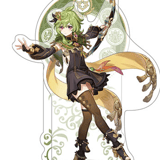 Collei - Genshin Impact - Sumeru Castle Series Chara Acrylic Stand / Acrylaufsteller