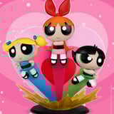 Blossom, Bubbles & Buttercup - Deluxe - Powerpuff Girls Dynamic 8ction Heroes - Beast Kingdom Toys