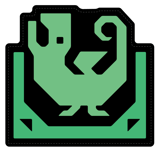 Pitfall Icon - Monster Hunter - Die-Cut Floor Mat - Capcom