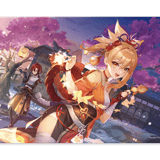 Yoimiya & Heizou - Genshin Impact Summer Fantasia - Mousepad /Spielmatte - miHoYo