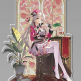 Carlotta - Wuthering Waves - Velvet Flux Series Acrylic Stand