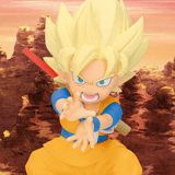 Super Saiyan Son Goku (Mini) - Dragon Ball Daima - With Panel - Banpresto