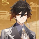 Zhongli (Colotta Charm) - Genshin Impact - Acryl Anhänger - miHoYo