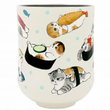 Mofusand - Yunomi Vacuum Double Structure Tasse (Sushi multiple Design) - Toha