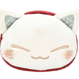 Nemu Neko - Roter Schal - Plüschtier - Furyu (27 cm x 20 cm)