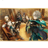 Alhaitham, Kaveh, Cyno & Tighnari - Genshin Impact - Shikishi (Parade of Providence Series) - miHoYo