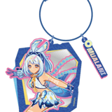Mualani - Genshin Impac Mirror acrylic Keychain with name pendant - miHoYo
