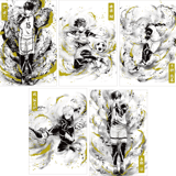 Blue Lock - Postcard Set (Gilding Postcard 5 Set Ink Painting) -  Yomiuri-TV Enterprise