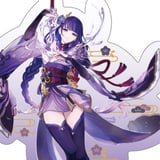 Raiden Shogun / Baal  - Genshin Impact - Inazuma Series Chara Acrylic Stand / Acrylaufsteller