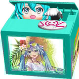 Hatsune Miku - GT Project - Racing Miku 2021 Version - Coin Bank Turqouise (009)