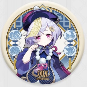 Qiqi - Genshin Impact - Liyue Harbor Series Chara Can Badge