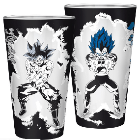 Goku/ Vegeta - großes 400 ml Glas - Dragon Ball - AbyStyle