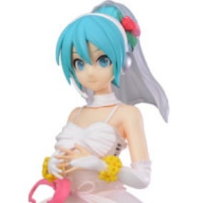 Hatsune Miku - White Dress - Wedding Version - SEGA SPM Figur