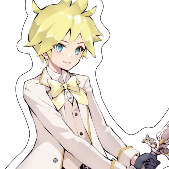 Len Kagamine - Hatsune Miku Series - Acrylaufsteller (Knight C) - Movic