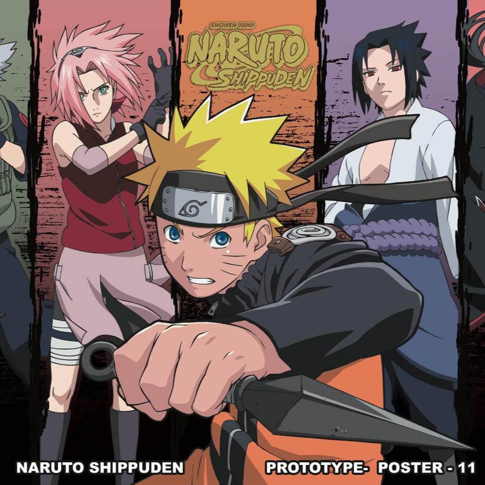 Naruto Shippuden - Hochglanz Poster - SUNJA