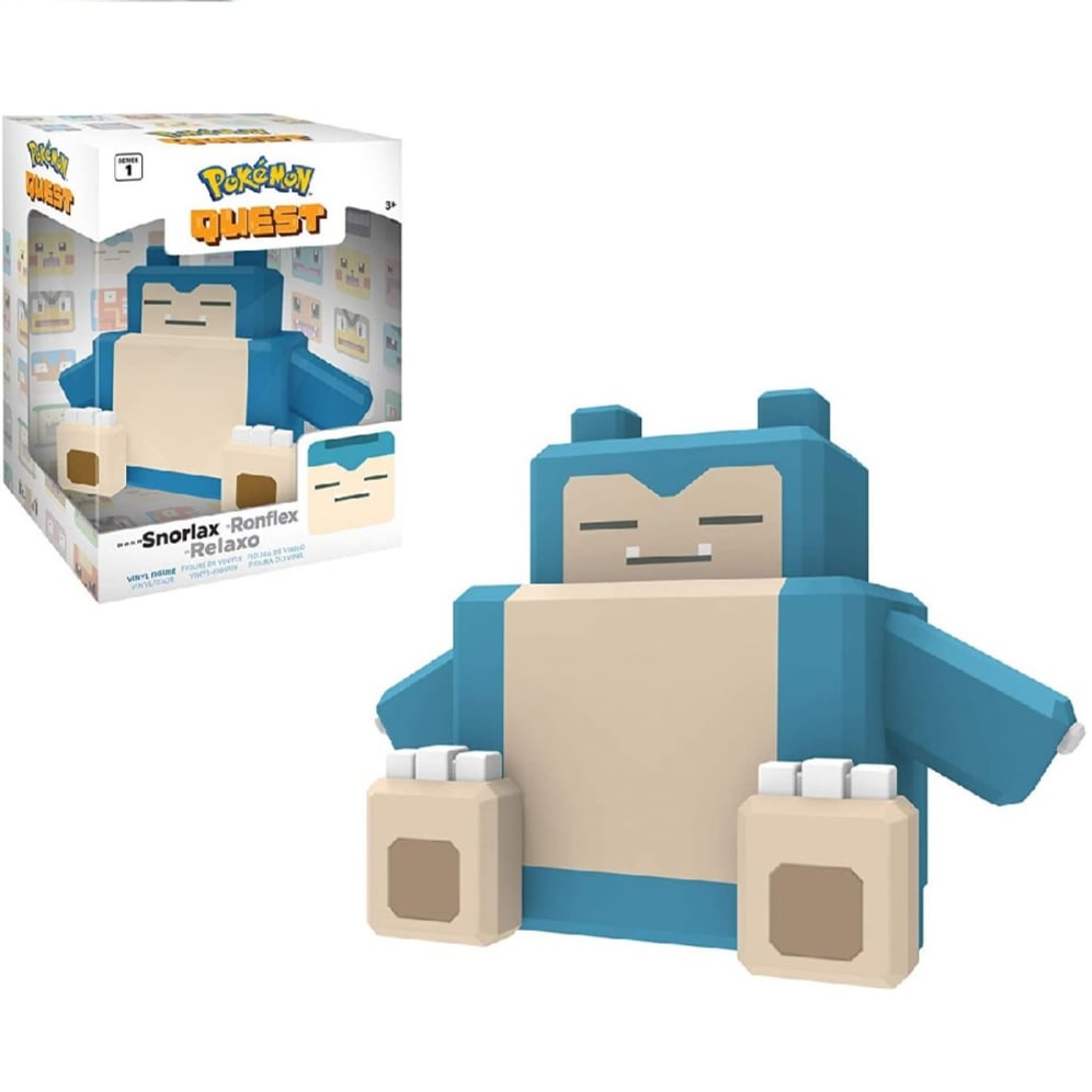 Relaxo - 10 cm Vinyl Kanto Figur - Pokemon Quest