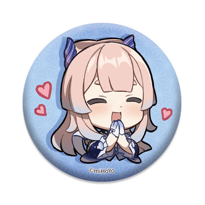 Kokomi Sagonomiya Chibi Ver. - Button - Genshin Impact - miHoYo