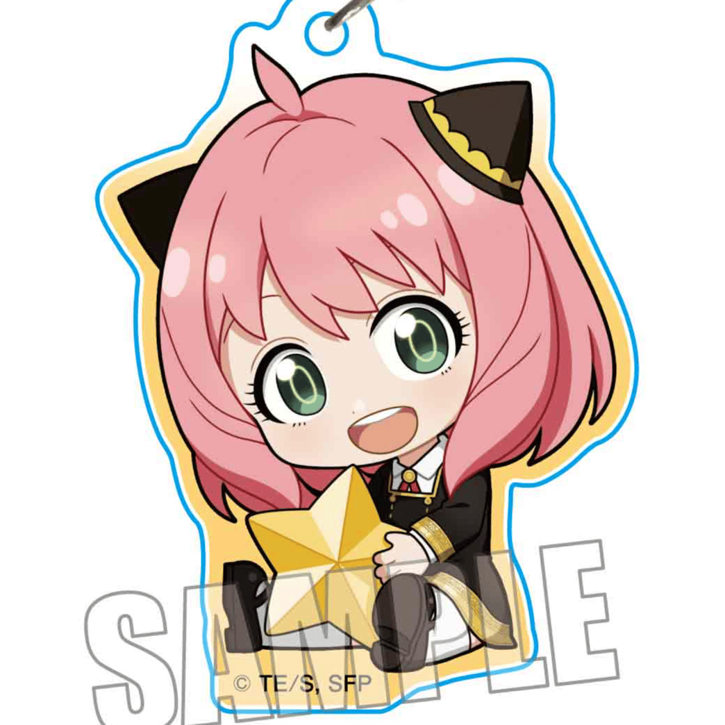 Anya Forger (Schuluniform) - Spy x Family - Acrylanhänger (GyuGyutto) - Bell House