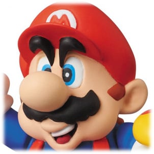 Super Mario Figur mit Pilz (NES Version)