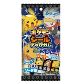 Pokemon Soda Kaugummi mit Sticker