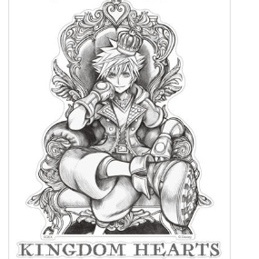 Sora Crown - Kingdom Hearts III Wandsticker - Square Enix