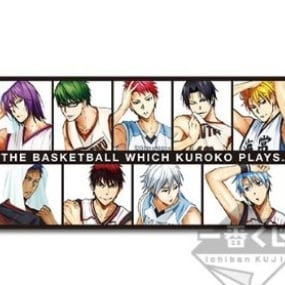 Kuroko no Basket - Ichiban Kuji - last prize - Mikrofaser-Handtuch - Banpresto