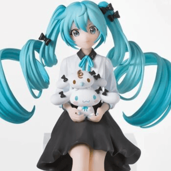 Hatsune Miku x Cinnamoroll - Premium Chokonose Figure - Sumashi Ver. - Sega