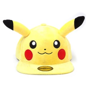 Pikachu - Pokémon Plüsch Snapback / Mütze - Difuzed