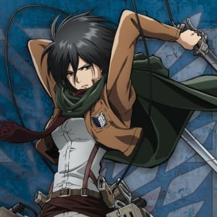 Mikasa Ackerman - Attack on Titan - Kissen - Pop Buddies