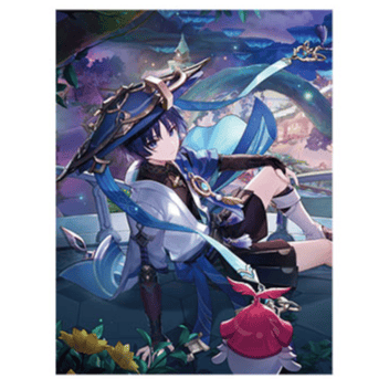 Wanderer - Genshin Impact (Secret Summer Paradise) - Aktenhülle /Clear File - miHoYo