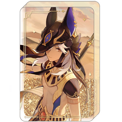 Cyno - Genshin Impact (Yi Wen Yi Shi Series) - Glitzer Acrylblock - miHoYo