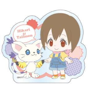 Kari / Hikari & Gatomon / Tailmon - Digimon Adventure - Acrylanhänger / Acrylaufsteller - Bellfine