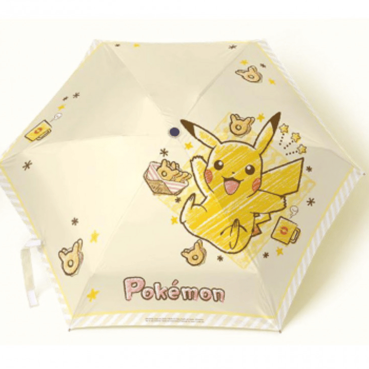 Pikachu - Pokémon - Regenschirm + Etui und Tasche (Donuts Version) - Langbowang