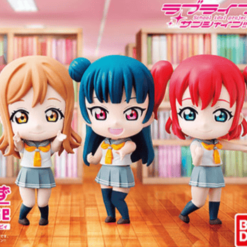 Hanamaru, Yoshiko & Ruby - Love Live! Sunshine!! - Petiture Rise Model Kit - Bandai Spirits