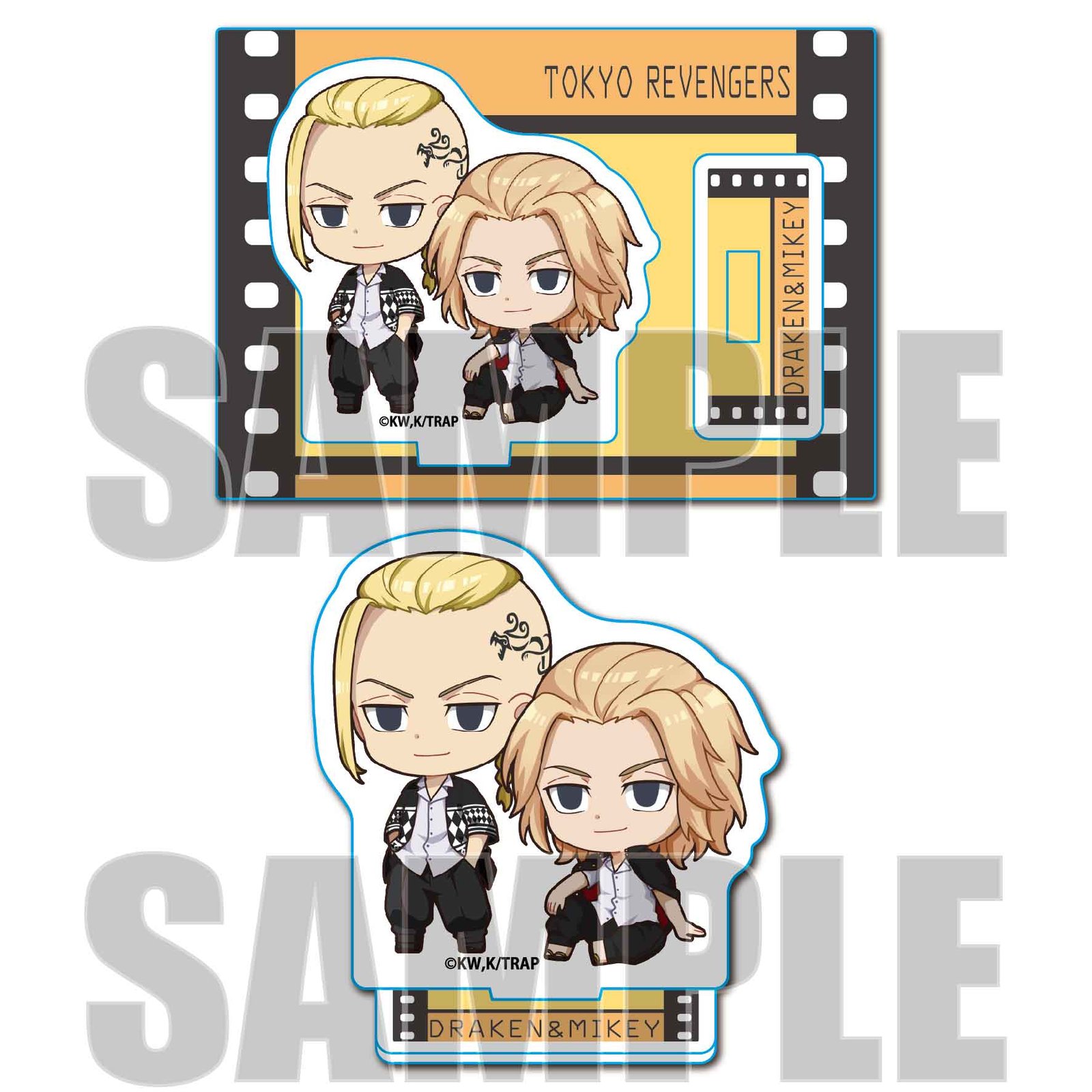 Memo Topics Draken & Mikey - Tokyo Revengers - Mini Acrylaufsteller (Petit Memo ...