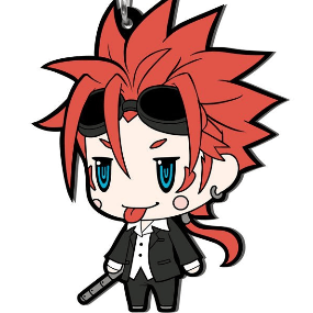 Reno - Final Fantasy VII - Gummi-Anhänger - Square Enix