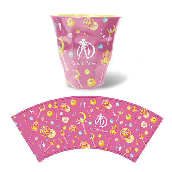 Sailor Moon - Brosche Silberkristall Zauberstab - Becher