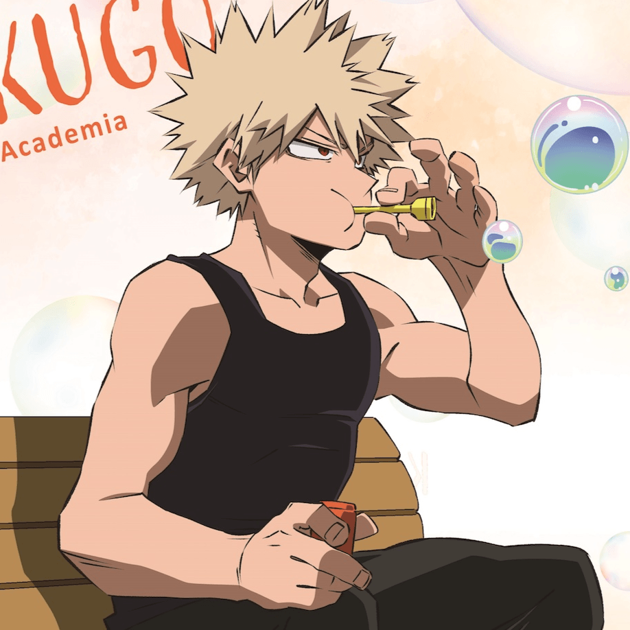 Katsuki Bakugo (Blow! Soap Bubble!) - My Hero Academia - Clear File / Aktenhülle - Movic
