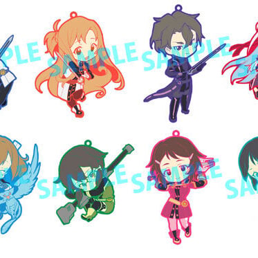 Sword Art Online Gummi-Anhänger - Toy's works Collection Niitengomu!