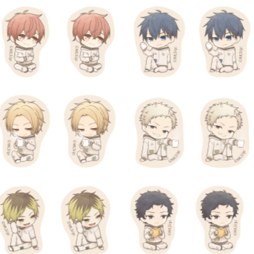 Given The Movie: Hiiragi Mix - Flake Sticker Set - Knit Factory