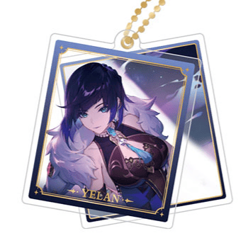 Yelan - Genshin Impact - Acrylanhänger (Double Acrylic Strap) - miHoYo