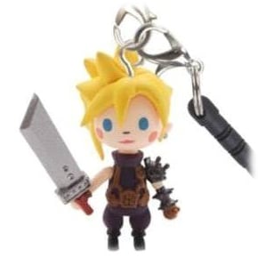 Cloud Strife Anhänger / Earphone Jack - Final Fantasy Theatrhythm