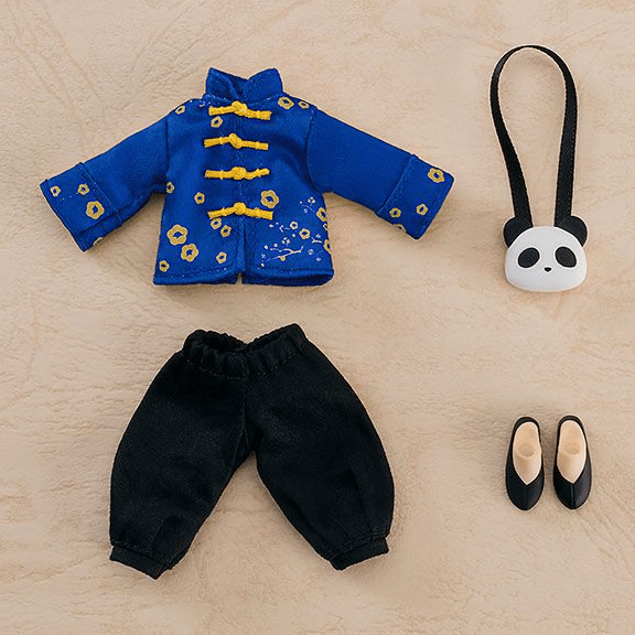 Chinesisches Outfit - Blau / Kurz - Nendoroid Doll Outfit Set - Good Smile Company