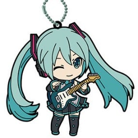 Miku Hatsune mit Gitarre - Nendoroid Plus Anhänger