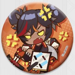 Xinyan - Genshin Impact - Chibi Stickers Glossy Badge - miHoYo