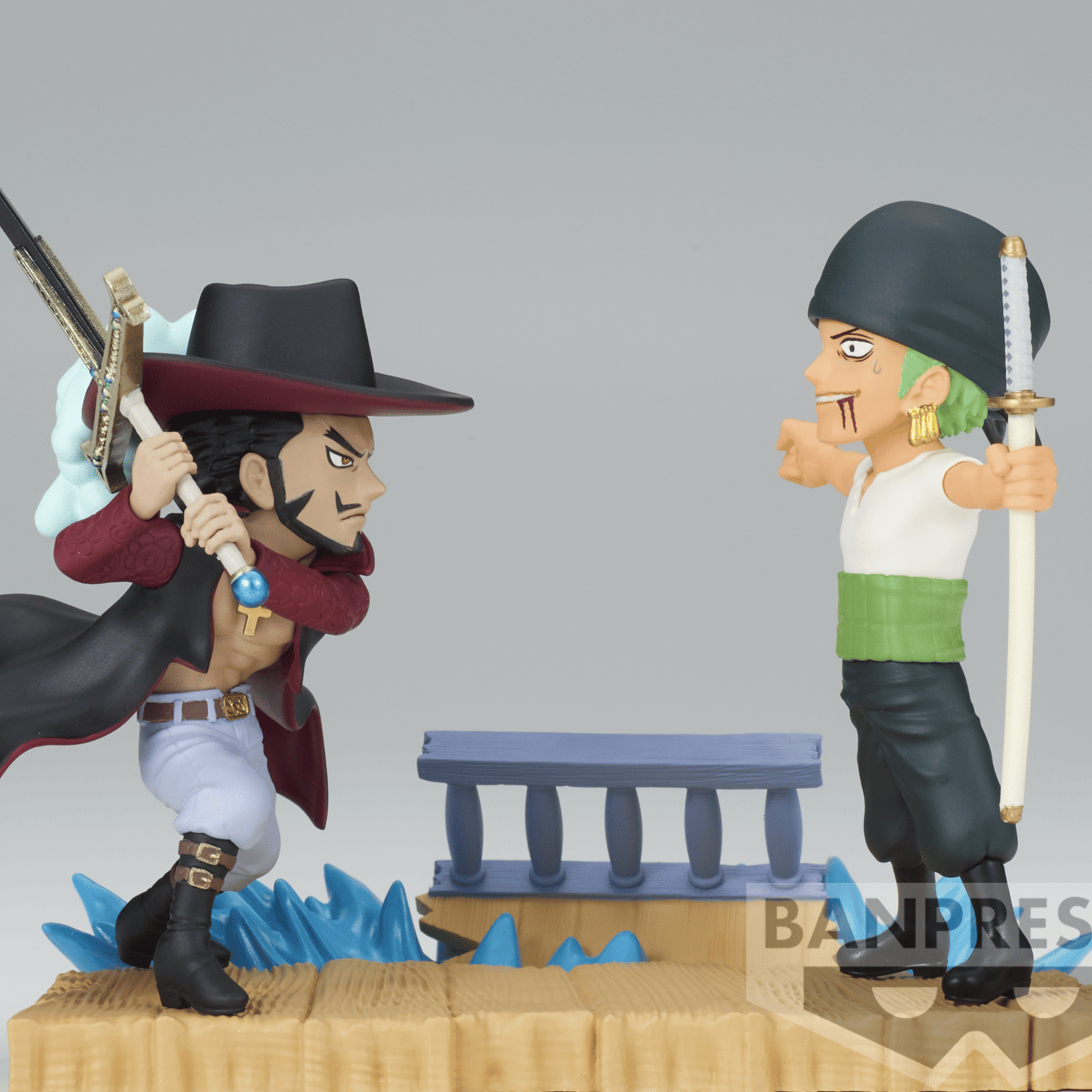 Lorenor Zorro vs. Mihawk Dulacre / Falkenauge - One Piece - WCF Log Stories - Banpresto