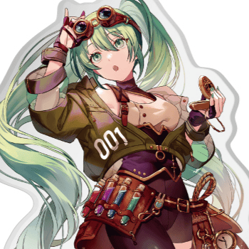Hatsune Miku - Vocaloid - Acrylaufsteller (39 Culture 2024 WORLD) - Caravan