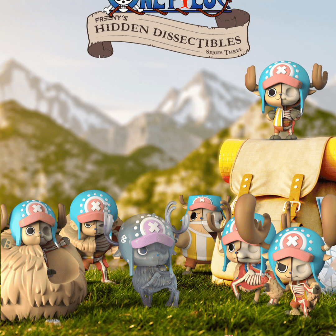 Zufällige Auswahl - One Piece - Freeny's Hidden Dissectibles Series - Chopper - Mighty Jaxx