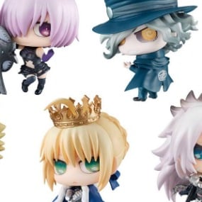 Saber, Mash, Siegfried und Co. - Petit Chara! Series Chimi Mega Fate/Grand Order Dai Ichidan No. 1 - 6er Set