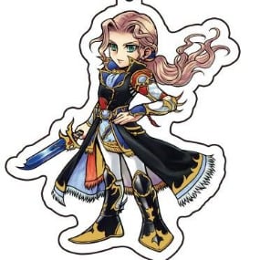 Faris - Dissidia Final Fantasy - Acryl-Schlüsselanhänger